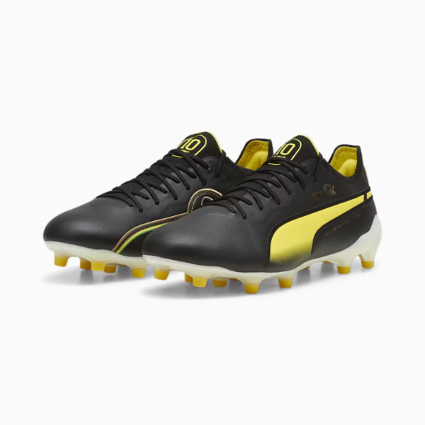 Chuteira Campo Puma King Ultimate FG Pelé Legends Pack - VENI Futebol