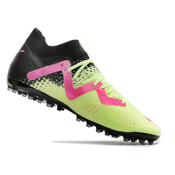 Chuteira Campo e Society Puma Future Ultimate MG Verde e Rosa - VENI Futebol