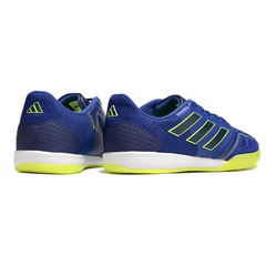 Scarpa da calcio da interno Adidas Competition Top IC blu e verde
