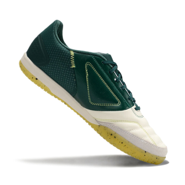 Chuteira Futsal Adidas Competition Top IC Branca e Verde - VENI Futebol