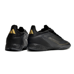 Scarpa da calcio da interno Adidas F50 Elite Darkspark Pack nera e rossa IC