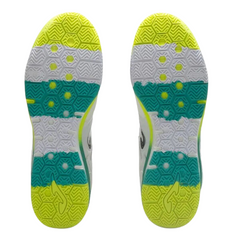 Bota de fútbol sala Joma Top Flex Rebound IC blanco, verde y amarillo