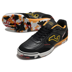 Bota de fútbol sala Joma Top Flex 24 IC negra y amarilla