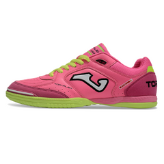Joma Top Flex 24 Pink and Green Indoor IC Football Boot