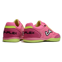 Joma Top Flex 24 Pink and Green Indoor IC Football Boot