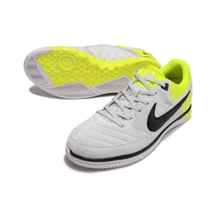 Scarpa da calcio Nike5 Street Gato grigio e verde da interno IC