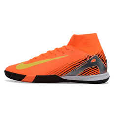 Botas de fútbol sala Nike Mercurial Superfly 10 Academy IC naranja y amarillo