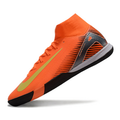 Botas de fútbol sala Nike Mercurial Superfly 10 Academy IC naranja y amarillo