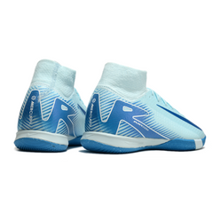 Scarpa da calcio da interno Nike Mercurial Superfly 10 Academy Mad Ambition Pack nera e bianca