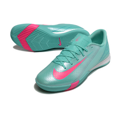 Botas de fútbol sala Nike Vapor 16 Academy azul claro y rosa IC