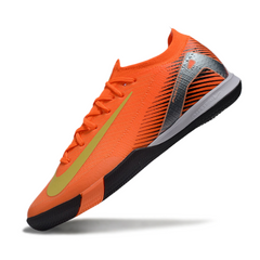 Scarpa da calcio Nike Mercurial Vapor 16 Elite arancione e gialla da interno IC