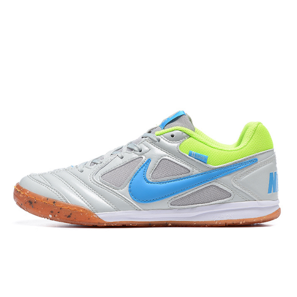 Chuteira Futsal Nike SB Gato X Supreme IC Branca e Azul - VENI Futebol