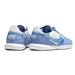 Botas de fútbol sala Nike Streetgato blancas y azules