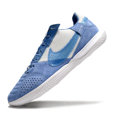 Botas de fútbol sala Nike Streetgato blancas y azules