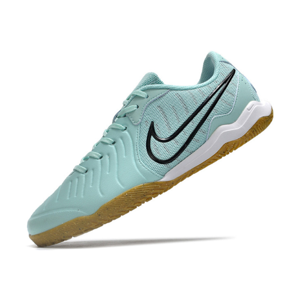 Chuteira Futsal Nike Tiempo 10 Legend Academy IC Azul Claro - VENI Futebol