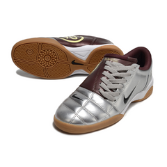 Scarpa da calcio Nike Total 90 III Indoor IC argento e bordeaux