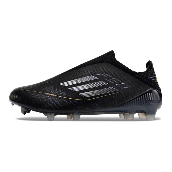 Chuteira Infantil Campo Adidas F50 Elite Sem Cadarço FG Darkspark Pack - VENI Futebol