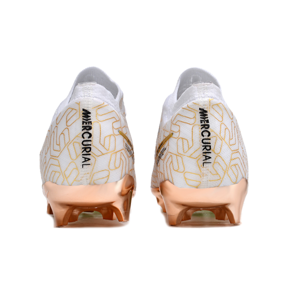 Chuteira Infantil Campo Nike Zoom Mercurial Vapor 15 Elite FG Golden Touch Pack - VENI Futebol
