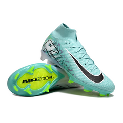 Scarpa da calcio per bambini Nike Air Zoom Mercurial Superfly 10 Elite Light Blue Firm Ground FG