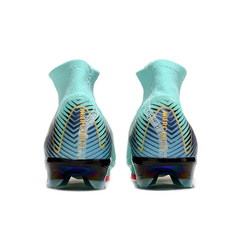 Scarpa da calcio per bambini Nike Air Zoom Mercurial Superfly 10 Elite Light Blue Firm Ground FG