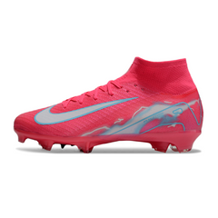 Botas de fútbol Nike Air Zoom Mercurial Superfly 10 Elite Thunder Rosa Pack para niños, para terreno firme (FG).