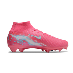 Botas de fútbol Nike Air Zoom Mercurial Superfly 10 Elite Thunder Rosa Pack para niños, para terreno firme (FG).