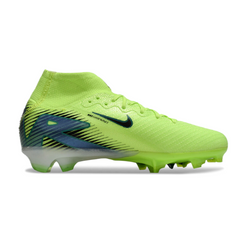 Botas de fútbol Nike Air Zoom Mercurial Superfly 10 Elite Light Green Firm Ground FG para niños