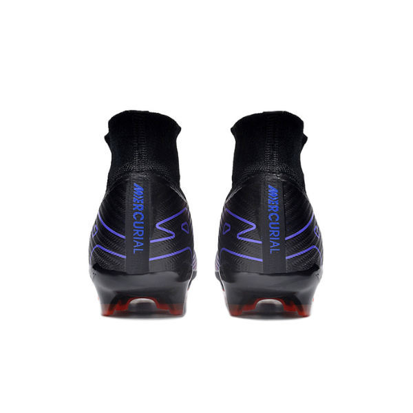 Chuteira Infantil Campo Nike Zoom Mercurial Superfly 9 Elite FG Preta, Roxa e Rosa - VENI Futebol