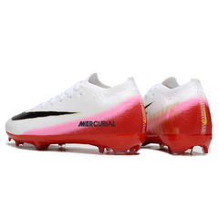 Botas de fútbol Nike Air Zoom Mercurial Vapor 16 Elite Fear Nothing Pack para niños, color negro y verde, para terreno firme FG