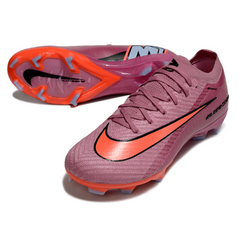 Botas de fútbol Nike Air Zoom Mercurial Vapor 16 Elite rosa claro para terreno firme FG para niños
