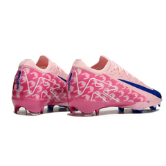 Scarpa da calcio per bambini Nike Air Zoom Mercurial Vapor 16 Elite rosa e blu per terreni compatti FG