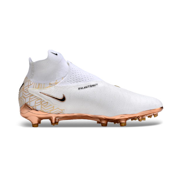Chuteira Infantil Campo Nike Phantom GX Elite DF FG Golden Touch Pack - VENI Futebol
