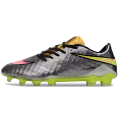 Botas de fútbol Nike Phantom Hypervenom Elite Silver Firm Ground FG para niños