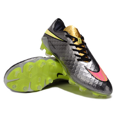 Botas de fútbol Nike Phantom Hypervenom Elite Silver Firm Ground FG para niños