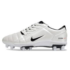 Nike Total 90 III Kids White and Black Firm Ground FG Football Boot