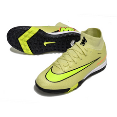 Botas de fútbol Nike Zoom Mercurial Superfly 10 Elite Light Green Turf TF para niños