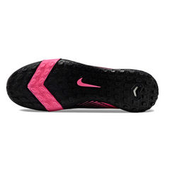Scarpa da calcio per bambini Nike Zoom Mercurial Superfly 10 Elite Turf TF nera e rosa
