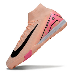 Scarpa da calcio Nike Zoom Mercurial Superfly 10 Elite per bambini, rosa, in erba sintetica