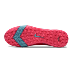 Scarpa da calcio per bambini Nike Zoom Mercurial Superfly 10 Elite Turf TF rosa e blu