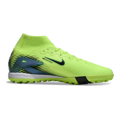 Botas de fútbol Nike Zoom Mercurial Superfly 10 Elite para niños, color verde claro, color césped TF