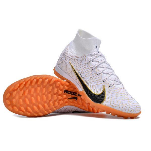 Chuteira Infantil Society Nike Zoom Mercurial Superfly 9 Elite TF Golden Touch Pack - VENI Futebol