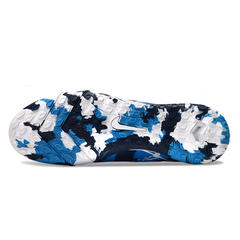 Scarpa da calcio Nike Zoom Mercurial Vapor 16 Elite per bambini blu e bianco Turf TF