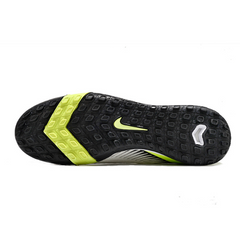 Botas de fútbol Nike Zoom Mercurial Vapor 16 Elite Turf TF blancas y verde claro para niños