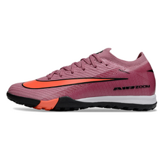 Botas de fútbol Nike Zoom Mercurial Vapor 16 Elite para niños, color rosa claro, color césped TF