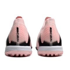 Scarpa da calcio Nike Zoom Mercurial Vapor 16 Elite per bambini, rosa e nera, per terreni duri
