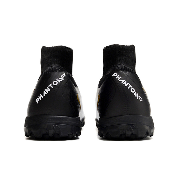 Chuteira Infantil Society Nike Phantom Luna 2 Elite TF Branca e Preta - VENI Futebol