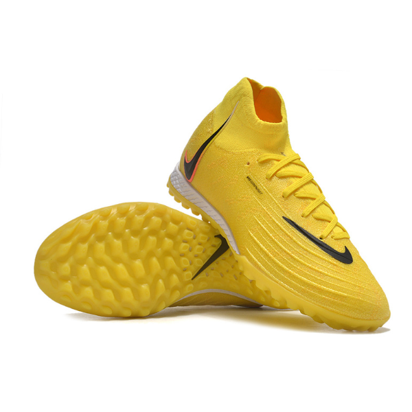 Chuteira Infantil Society Nike Phantom Luna Elite TF Amarela - VENI Futebol