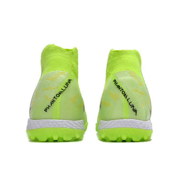 Chuteira Infantil Society Nike Phantom Luna Elite TF Verde - VENI Futebol