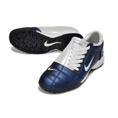 Scarpa da calcio Nike Total 90 III Turf TF per bambini blu e bianca