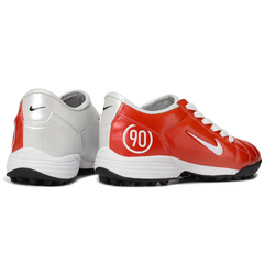 Nike Total 90 III Kids Turf TF Football Boot White and Red